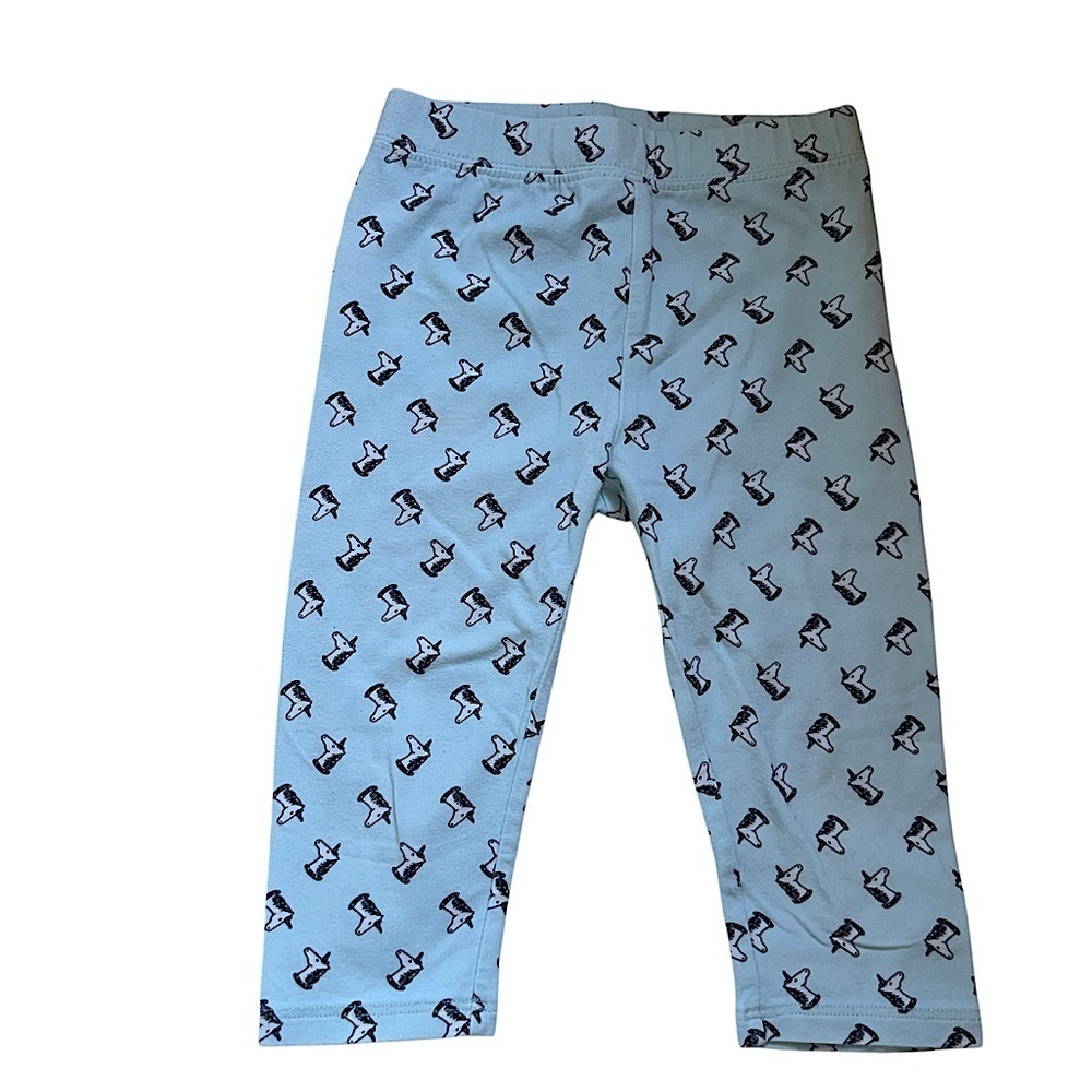 GAP| Kids Unicorn Patterned Cropped Leggings-Size 2 years